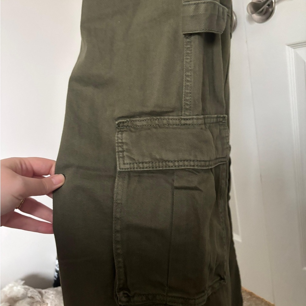 Olive Green Cargo Pants - Picture 11 of 12
